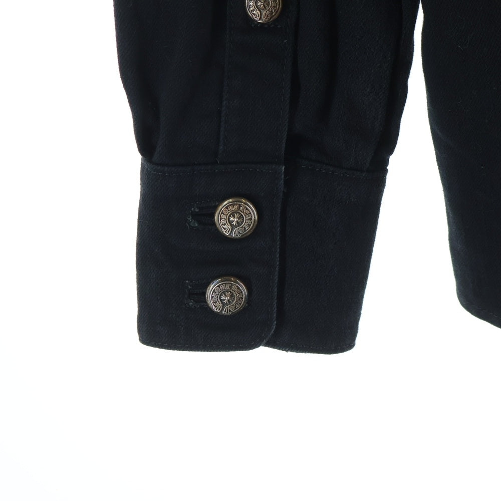 CHROME HEARTS(クロムハーツ) OLD DENIM オールド バックフレアニー ウエスタンジャケット ブラック