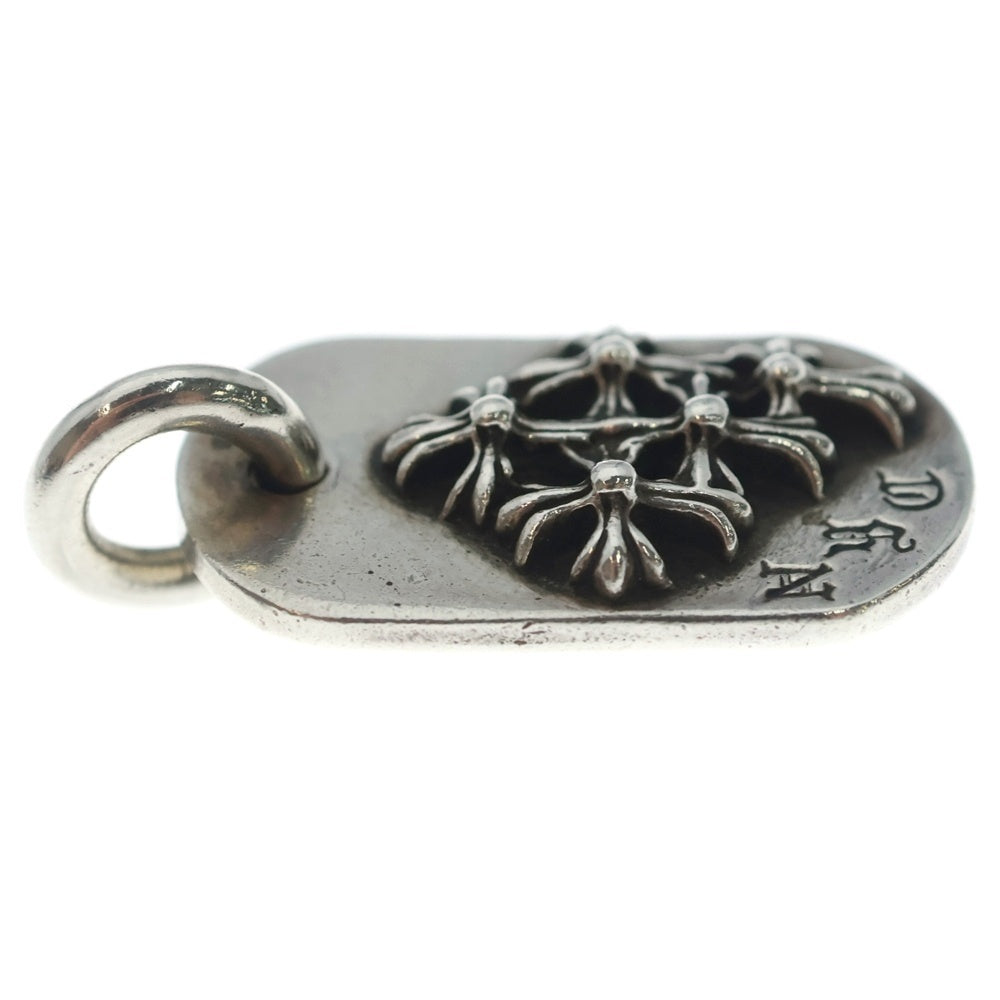 CHROME HEARTS(クロムハーツ) RAISED DOGTAG レイズドドッグタグ NYC限定 ネックレストップ シルバー