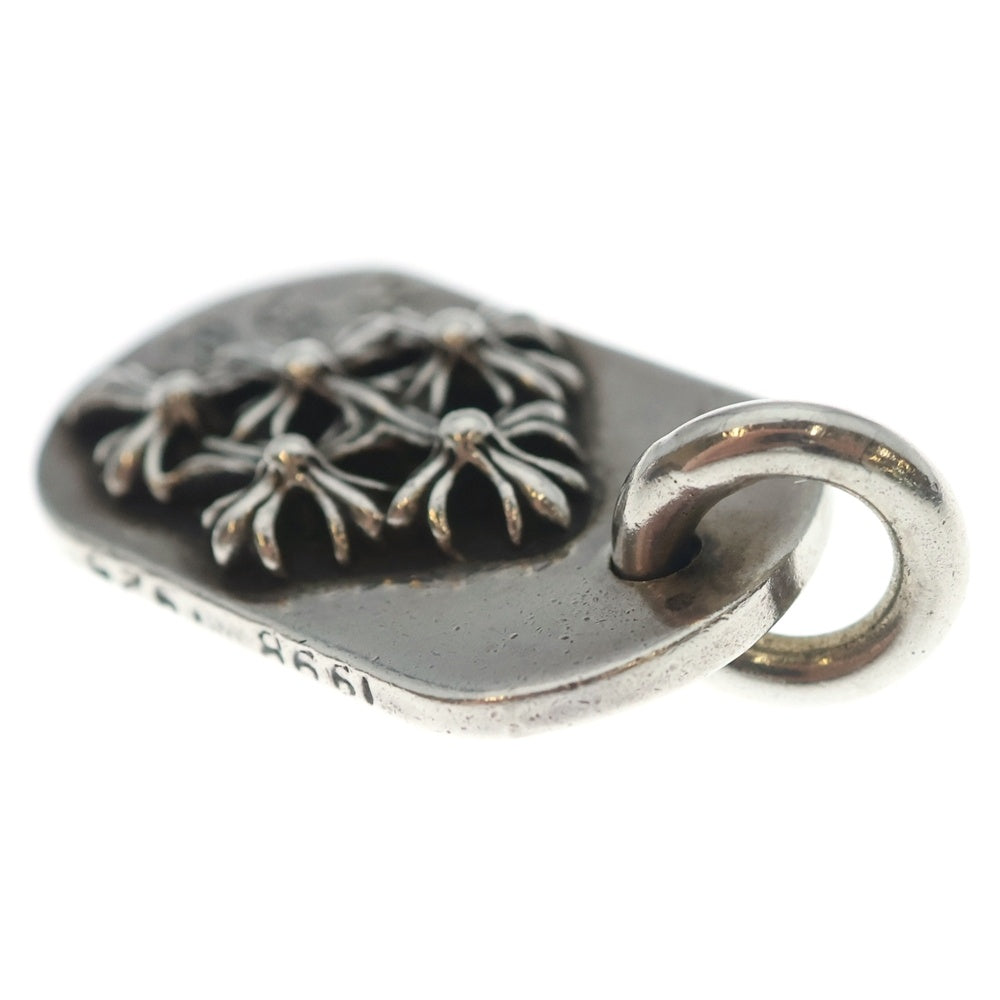 CHROME HEARTS(クロムハーツ) RAISED DOGTAG レイズドドッグタグ NYC限定 ネックレストップ シルバー