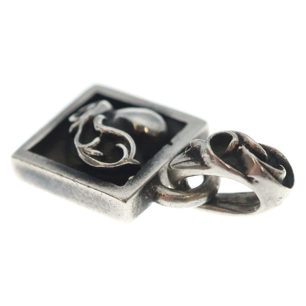 CHROME HEARTS(クロムハーツ) FRAMED HEART フレームドハート チャーム ペンダントトップ シルバー BCA273