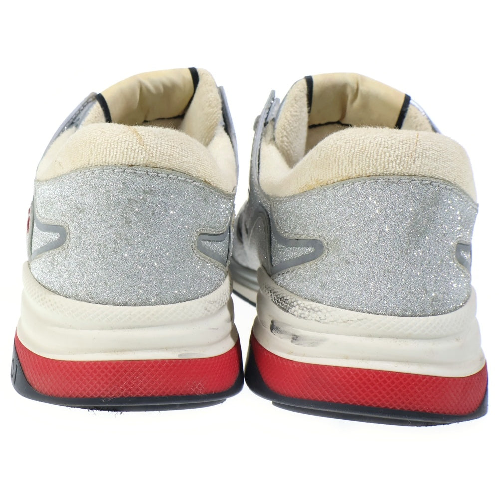GUCCI(グッチ) ウルトラスペース ローカットスニーカー シューズ シルバー 599058