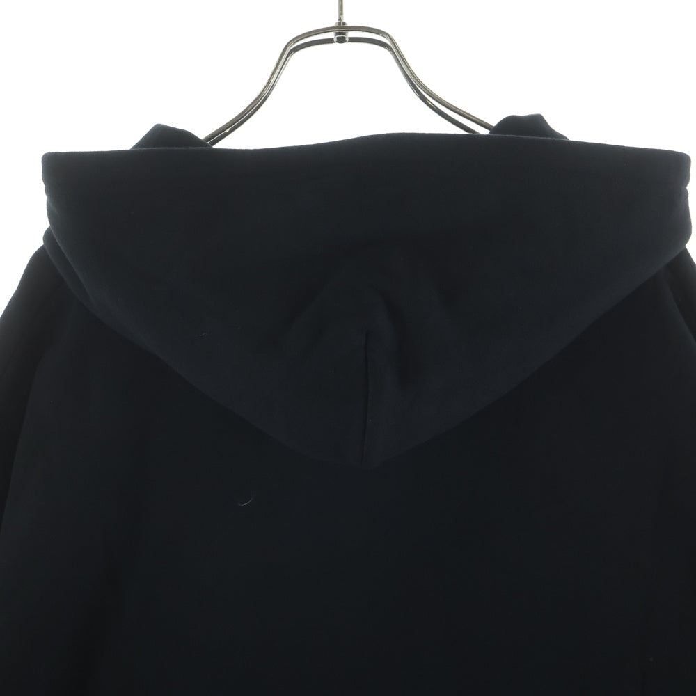 CHROME HEARTS(クロムハーツ) Vertical Logo Zip Up Hoodie バーティカルロゴジップアップパーカー フーディー ブラック