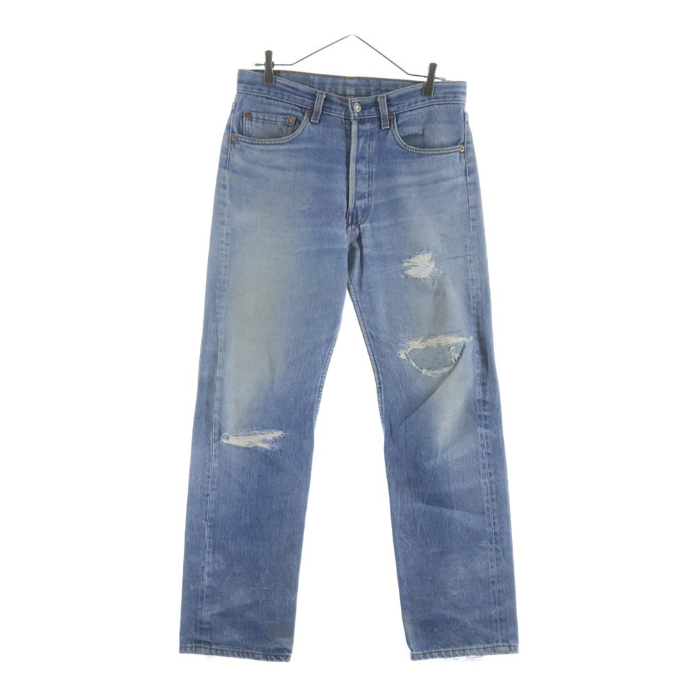 Levi's(リーバイス) 80s USA製 501xx ボタンフライ ストレートデニムパンツ インディゴ W32 L33