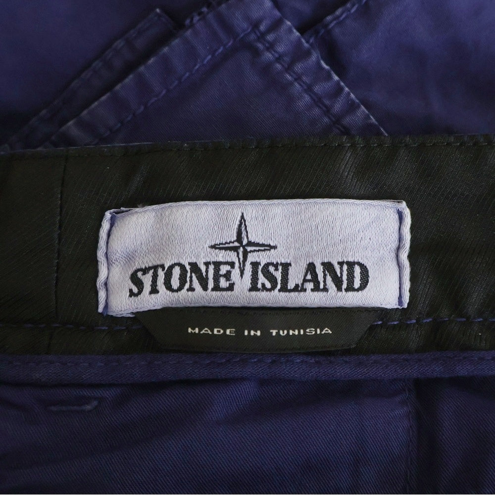 STONE ISLAND(ストーンアイランド) TYPE SL ブラッシュド コットンパンツ パープル 7615303WA