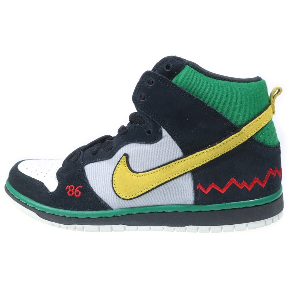 NIKE SB(ナイキエスビー) DUNK HIGH PRO PREMIUM キャンバス ハイカットスニーカー マルチカラー US9.5/27.5cm 554673-001