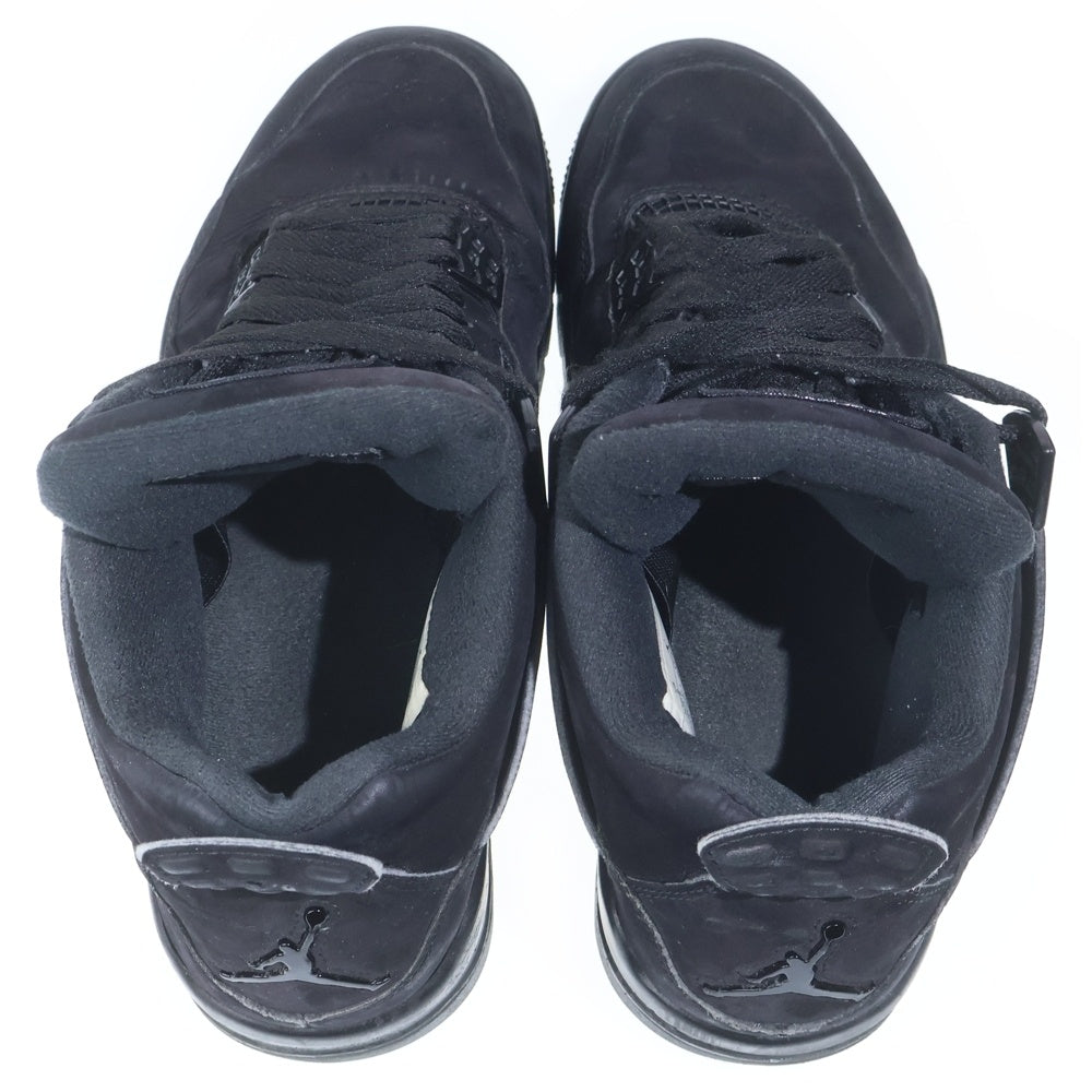 NIKE(ナイキ) AIR JORDAN 4 BLACK CAT ジョーダン4 ブラックキャット ハイカットスニーカー ブラック US9/27cm CU1110-010