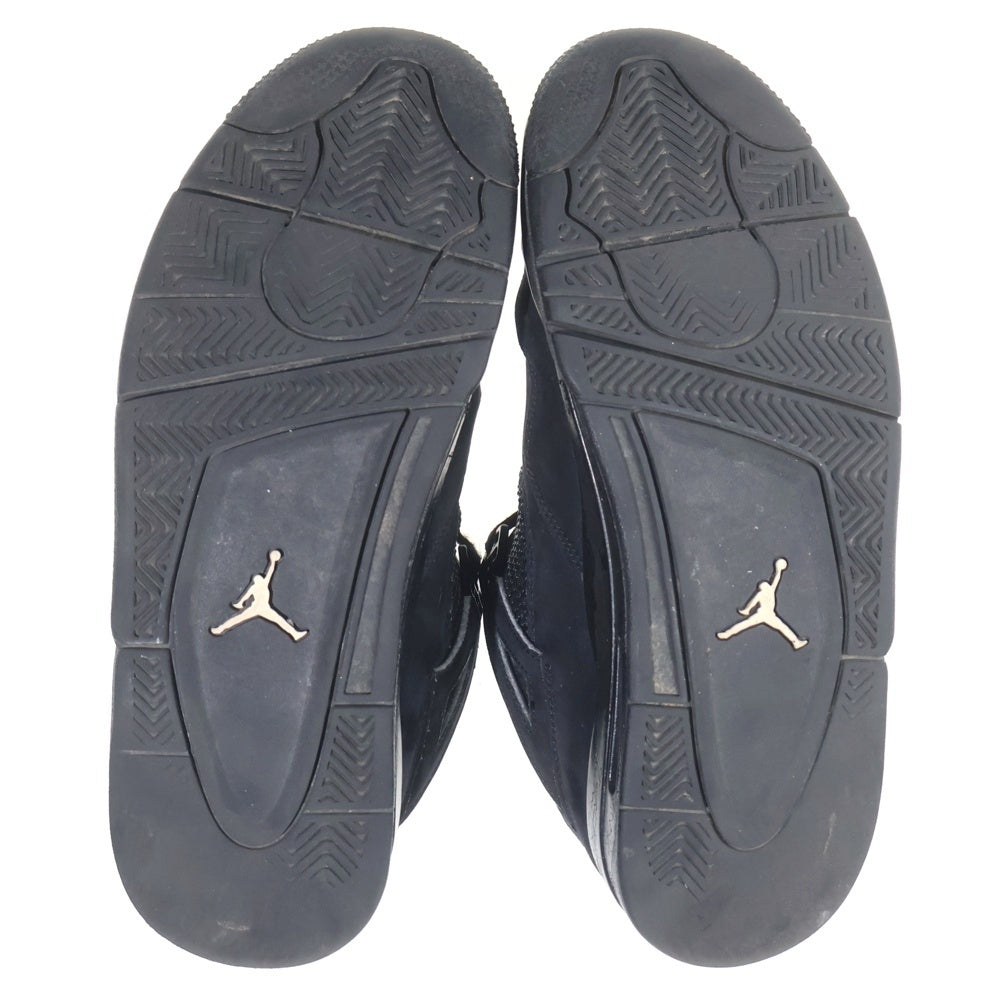 NIKE(ナイキ) AIR JORDAN 4 BLACK CAT ジョーダン4 ブラックキャット ハイカットスニーカー ブラック US9/27cm CU1110-010
