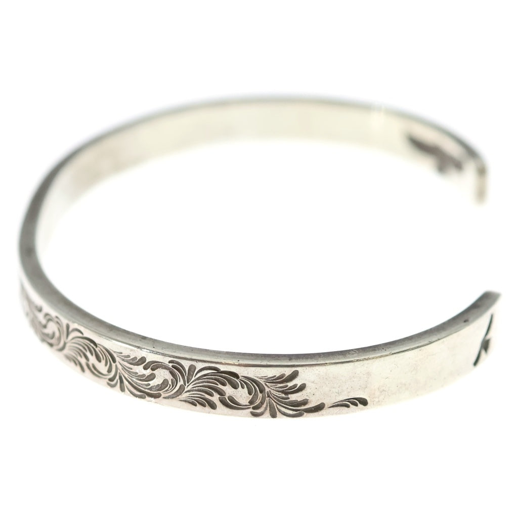 鷲見太郎(ワシミタロウ) M arabesque design 5mm bangle アラベスクデザイン バングル シルバー