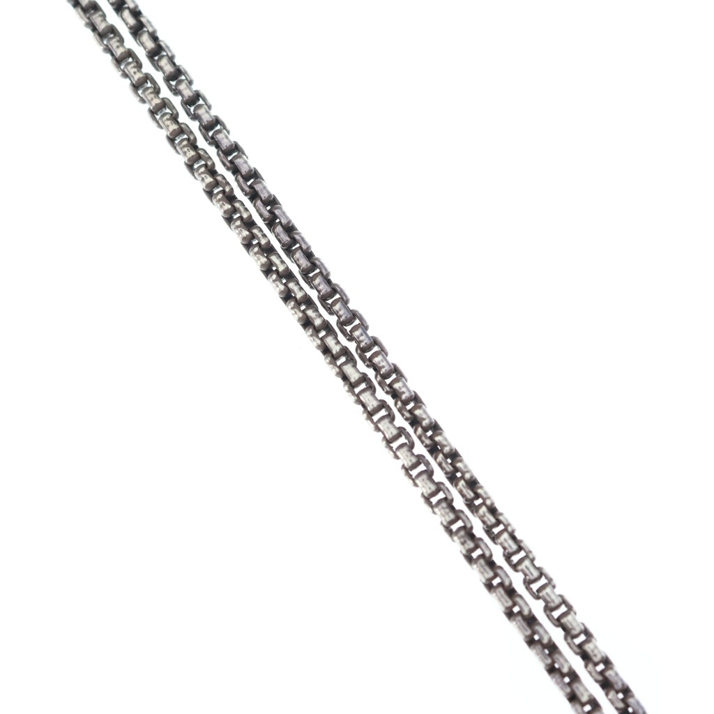 LONE ONES(ロンワンズ) Rounded Venetian Box Chain ラウンドべネチアン ボックスチェーン シルバー