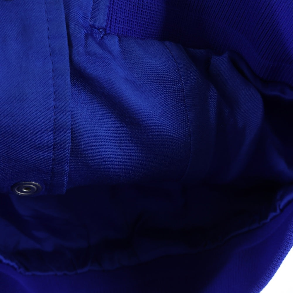 CELINE(セリーヌ) SATEN TEDDY JACKET バックロゴ サテン テディジャケット ブルー 2V885164I