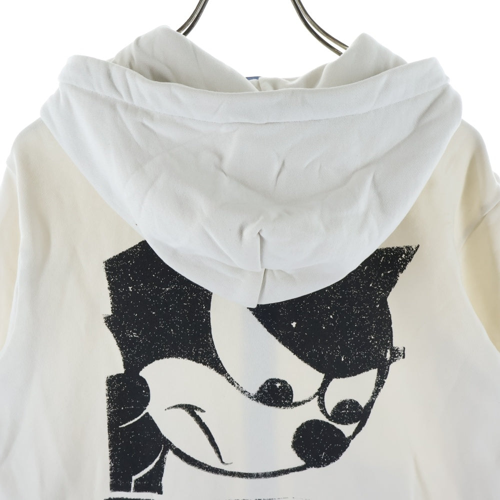 MONCLER(モンクレール) ×FELIX HELLOHATERS MAGLIA CARDIGAN ハローヘイターズ ジップアップフーデットパーカー ホワイト F20918G75310