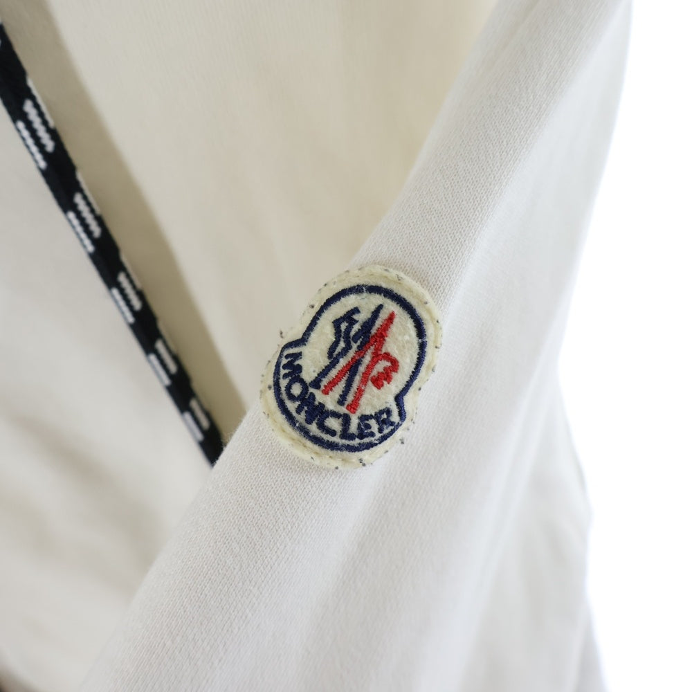 MONCLER(モンクレール) ×FELIX HELLOHATERS MAGLIA CARDIGAN ハローヘイターズ ジップアップフーデットパーカー ホワイト F20918G75310