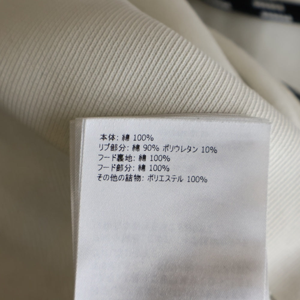 MONCLER(モンクレール) ×FELIX HELLOHATERS MAGLIA CARDIGAN ハローヘイターズ ジップアップフーデットパーカー ホワイト F20918G75310