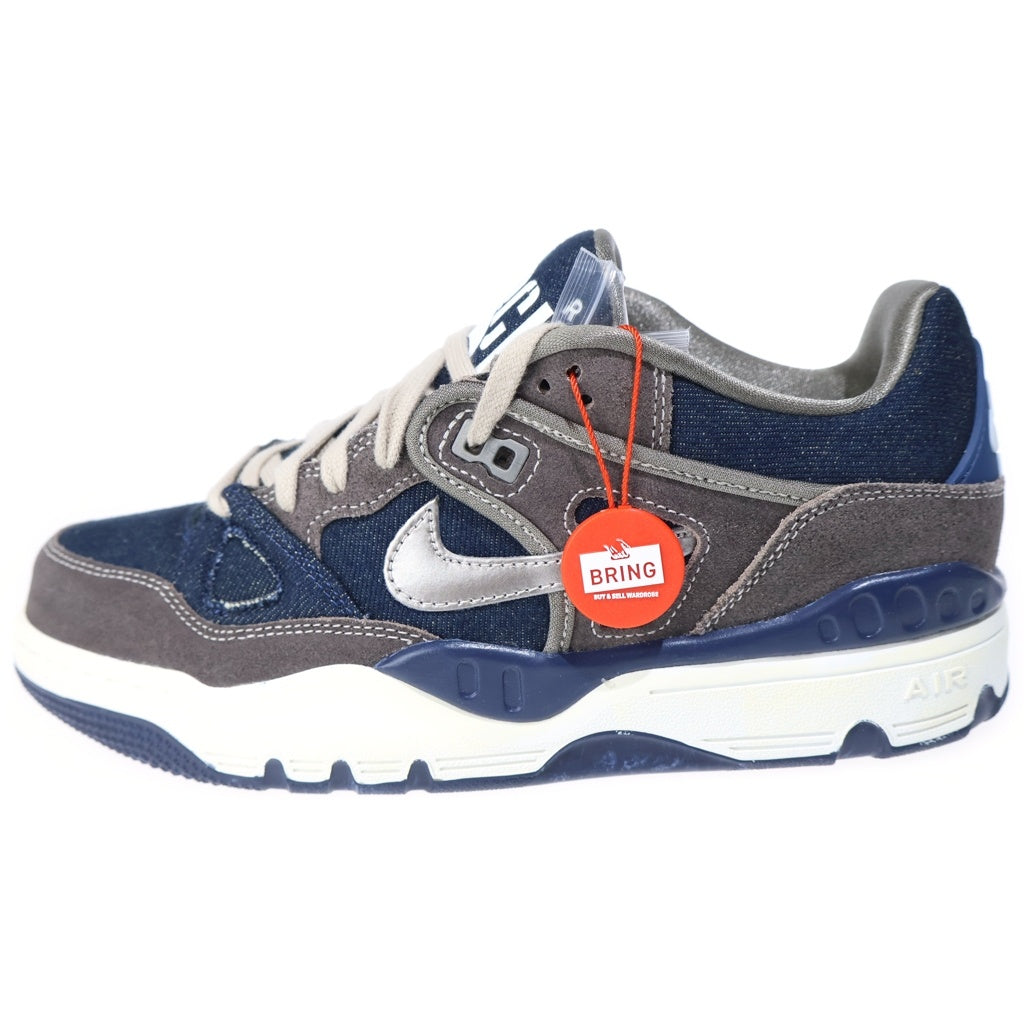 NIKE(ナイキ) ×NIGO ×LEVIS AIR FORCE3 LOW SP GC ENIGMA STONE エアフォース3 デニムローカットスニーカー インディゴ/ブラウン US8.5/26.5cm IB1808-002
