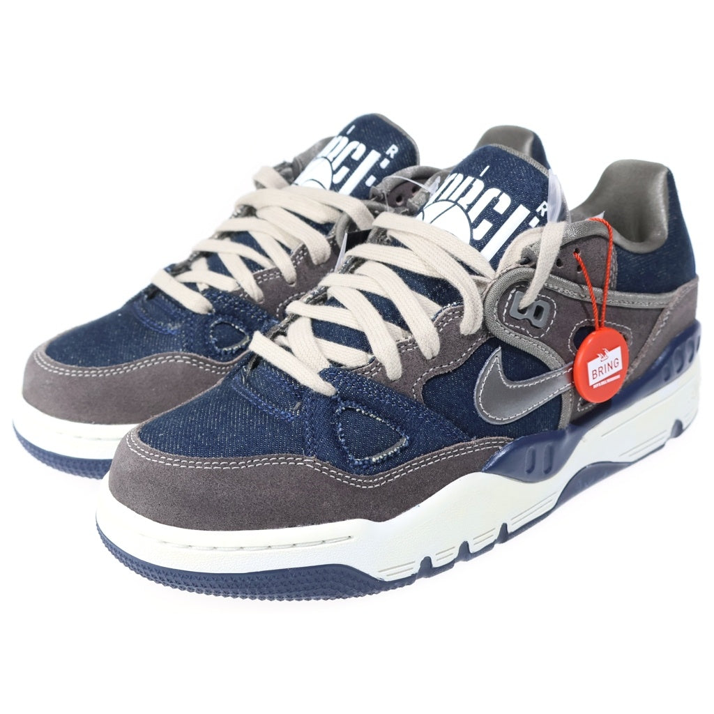 NIKE(ナイキ) ×NIGO ×LEVIS AIR FORCE3 LOW SP GC ENIGMA STONE エアフォース3 デニムローカットスニーカー インディゴ/ブラウン US8.5/26.5cm IB1808-002