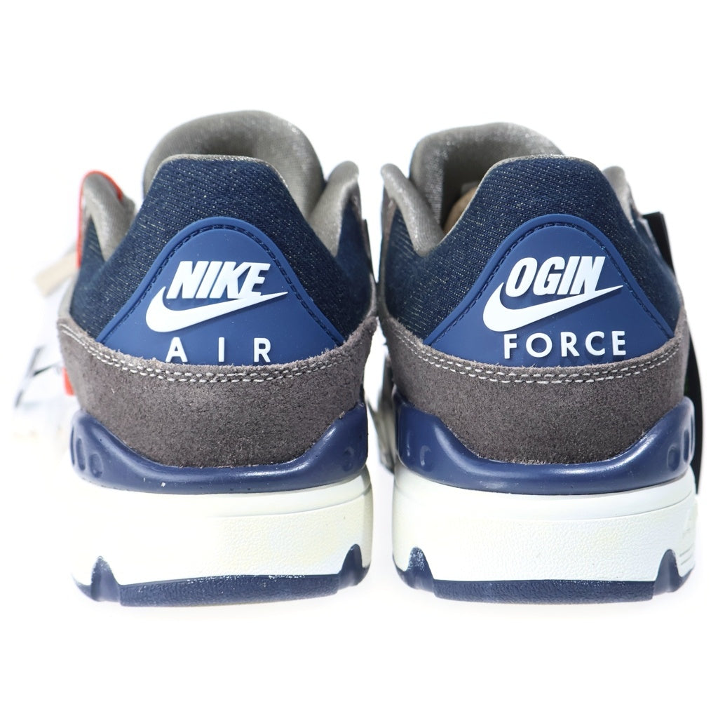 NIKE(ナイキ) ×NIGO ×LEVIS AIR FORCE3 LOW SP GC ENIGMA STONE エアフォース3 デニムローカットスニーカー インディゴ/ブラウン US8.5/26.5cm IB1808-002