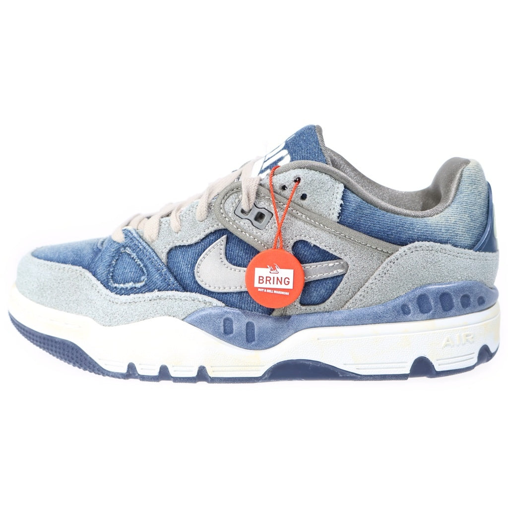 NIKE(ナイキ) ×NIGO ×LEVIS AIR FORCE3 LOW SP 4 OLIVE GREY エアフォース3 デニムローカットスニーカー インディゴ/グレー US8.5/26.5cm HQ0262-001
