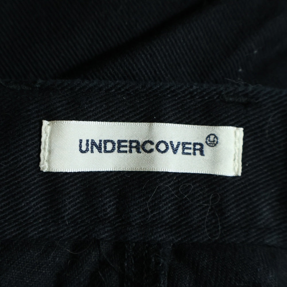 UNDERCOVER(アンダーカバー) 23AW ZIPPER WORK PANTS ジッパーワークパンツ ブラック UP2C4504