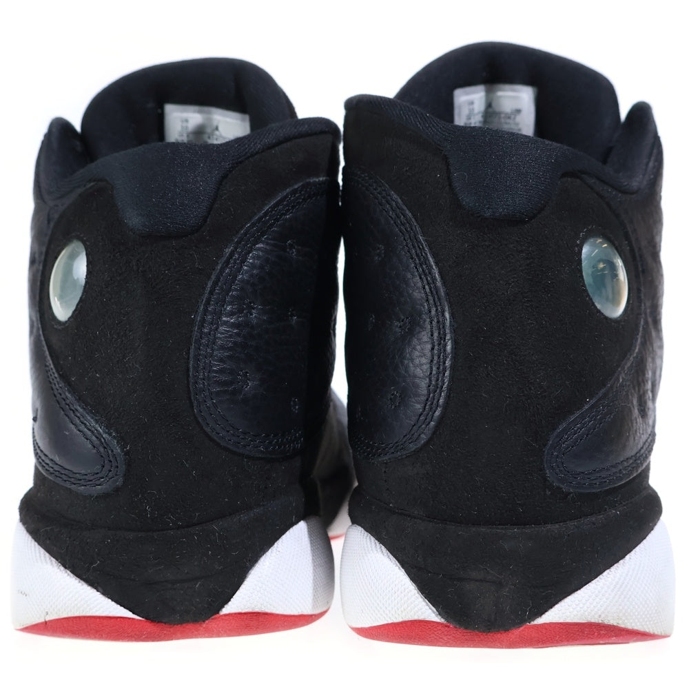 NIKE(ナイキ) AIR JORDAN 13 RETRO PLAYOFFS エアジョーダン レトロ レザーハイカットスニーカー ブラック/レッド US10/28.0cm 414571-062