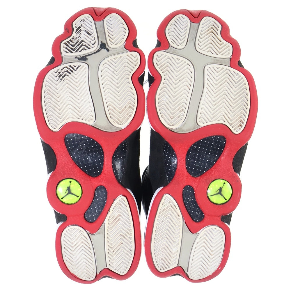 NIKE(ナイキ) AIR JORDAN 13 RETRO PLAYOFFS エアジョーダン レトロ レザーハイカットスニーカー ブラック/レッド US10/28.0cm 414571-062