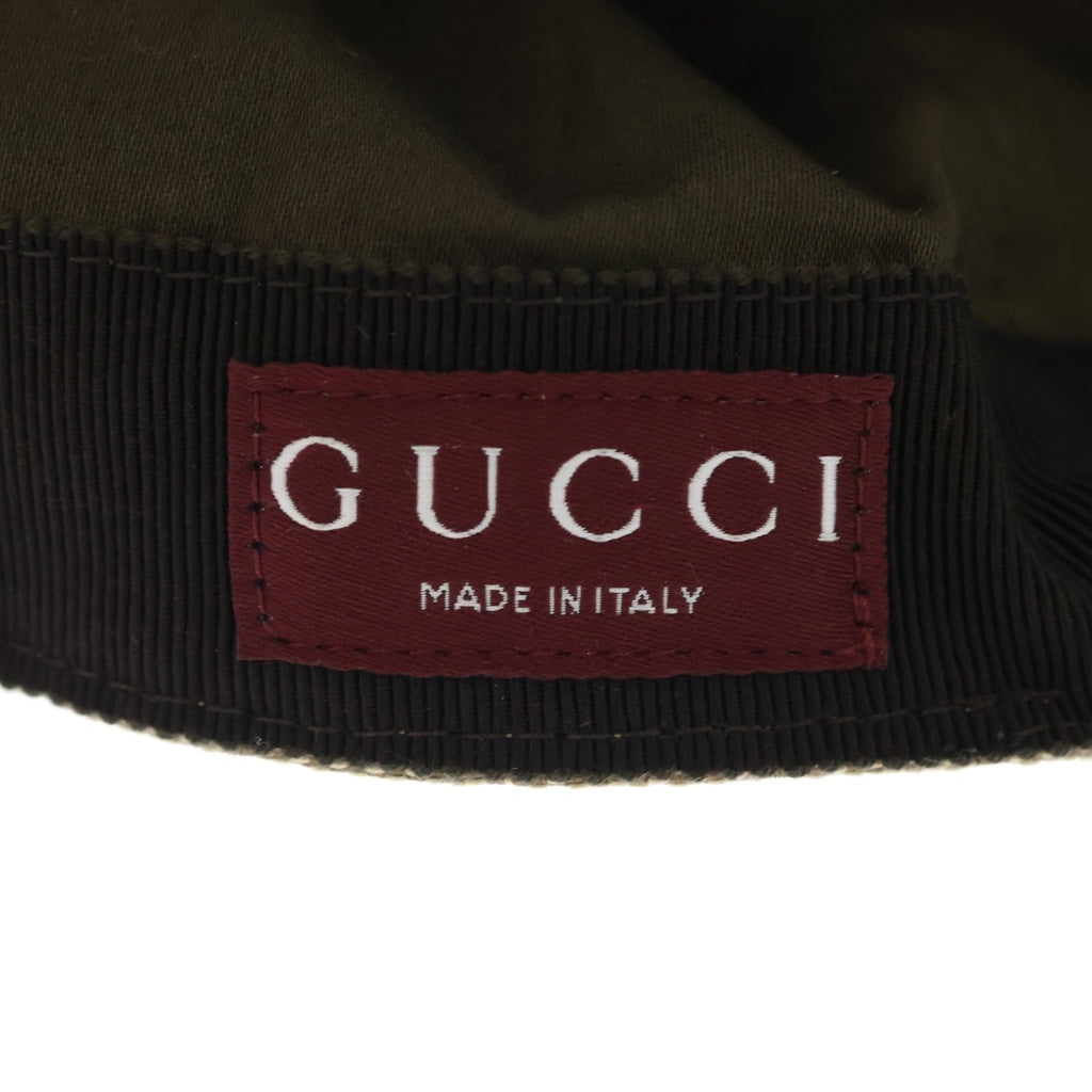 GUCCI(グッチ) x Yuko Higuchi GG Canvas Baseball Cap x ヒグチユウコ GGキャンバス ベースボールキャップ 帽子 847862