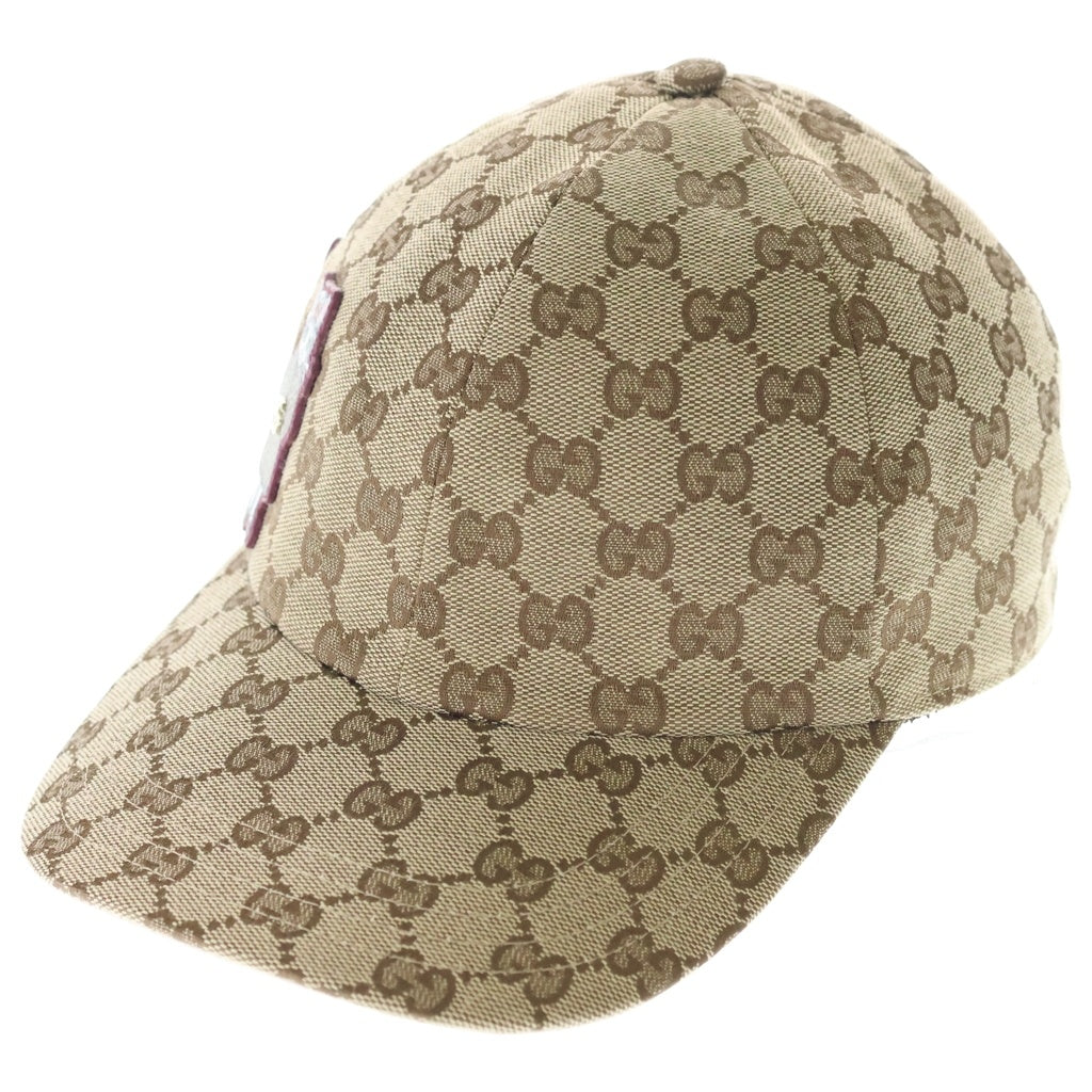 GUCCI(グッチ) x Yuko Higuchi GG Canvas Baseball Cap x ヒグチユウコ GGキャンバス ベースボールキャップ 帽子 847862