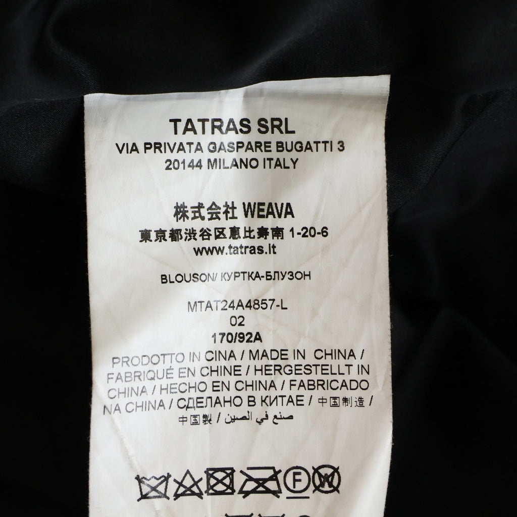 TATRAS(タトラス) ASTONI アストーニ ボアブルゾン ブラック MTAT24A4857-L