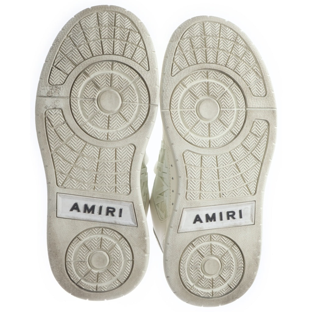 AMIRI(アミリ) CLASSIC LOGO SNEAKER クラシックロゴ ローカットスニーカー ホワイト AWFOSR1123-100