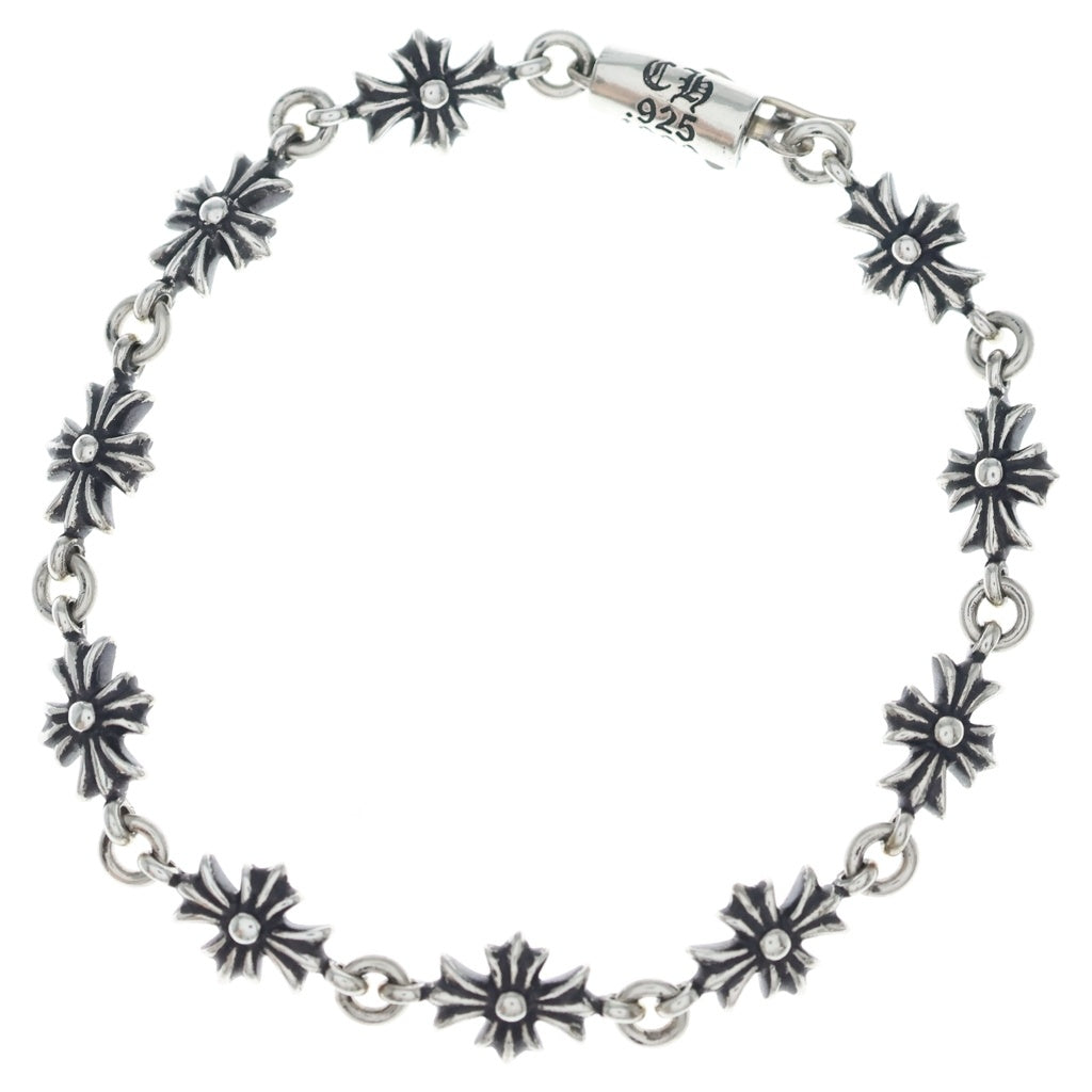 CHROME HEARTS(クロムハーツ) TNY E CH PLS タイニーE CHプラスブレスレット 10LINK シルバー BCA187