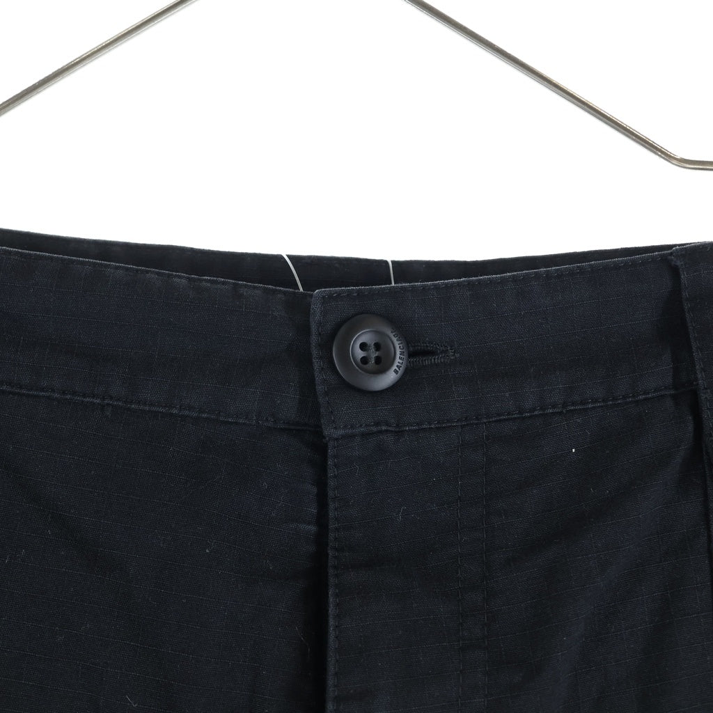 BALENCIAGA(バレンシアガ) 23AW FLARED CARGO PANTS フレアカーゴロングパンツ ブラック 768810 TKP27