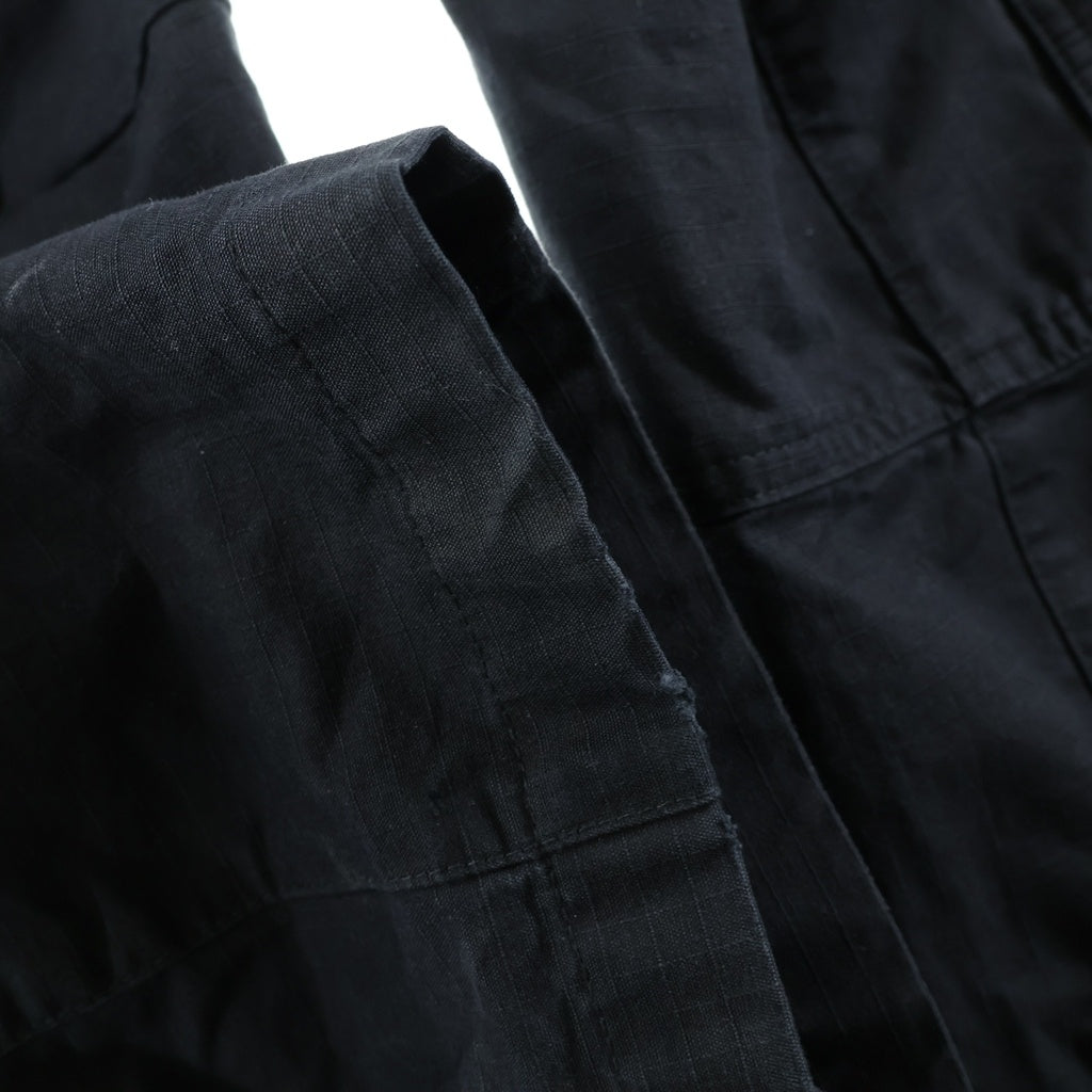 BALENCIAGA(バレンシアガ) 23AW FLARED CARGO PANTS フレアカーゴロングパンツ ブラック 768810 TKP27