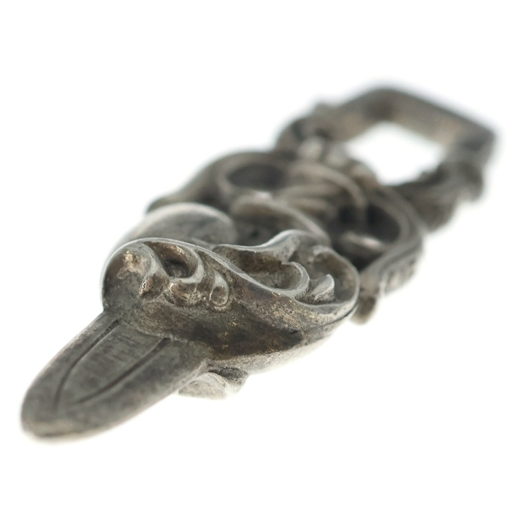 CHROME HEARTS(クロムハーツ) DAGGER HEART ダガーハート ペンダントトップ シルバー BCA243