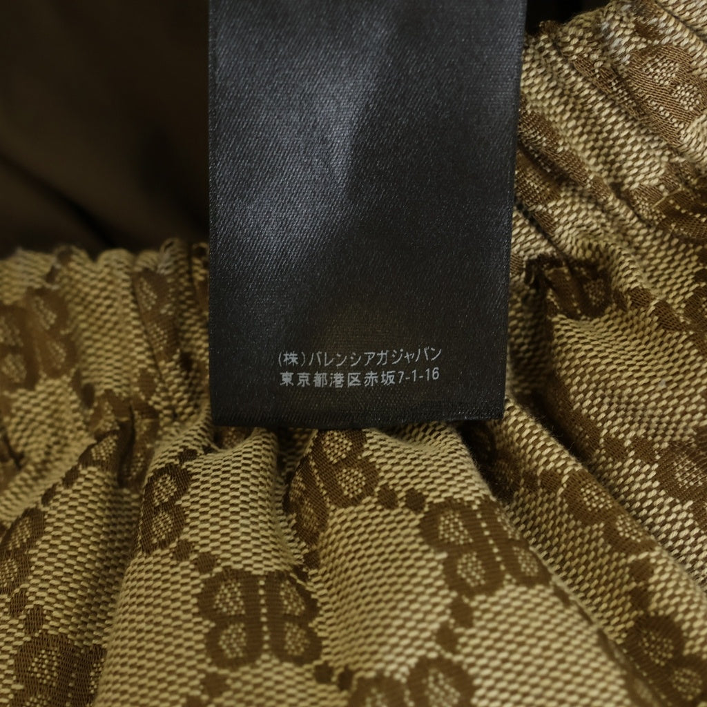 BALENCIAGA(バレンシアガ) ×GUCCI the hacker project グッチ ハッカープロジェクト BB総柄 パフィダウンジャケット 中綿ジャケット ベージュ 681885 TL053 9585