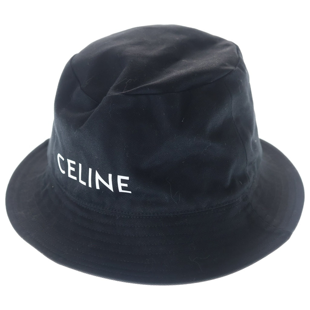 CELINE(セリーヌ) エンブロイダリープリント バケットハット ブラック