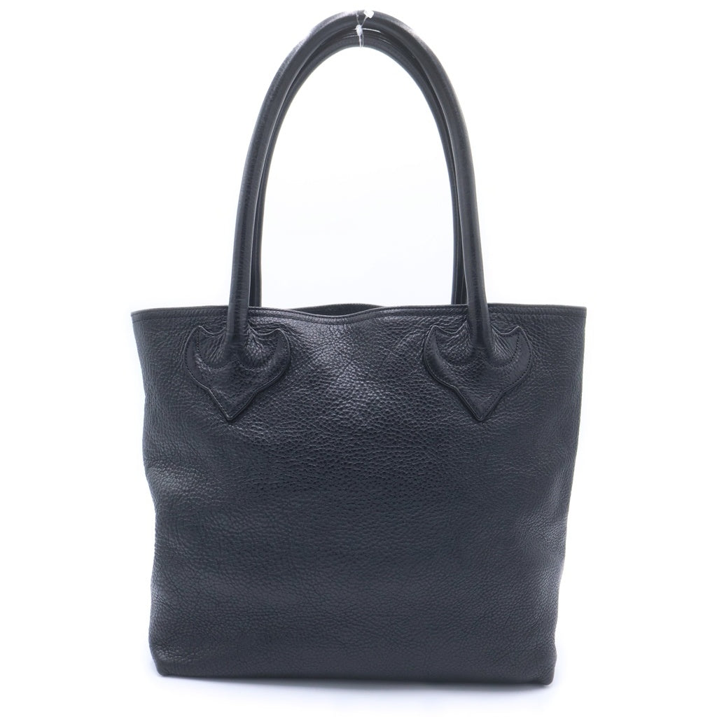 CHROME HEARTS(クロムハーツ) FS TOTE FSトート クロスパッチ付きレザートートバッグ
