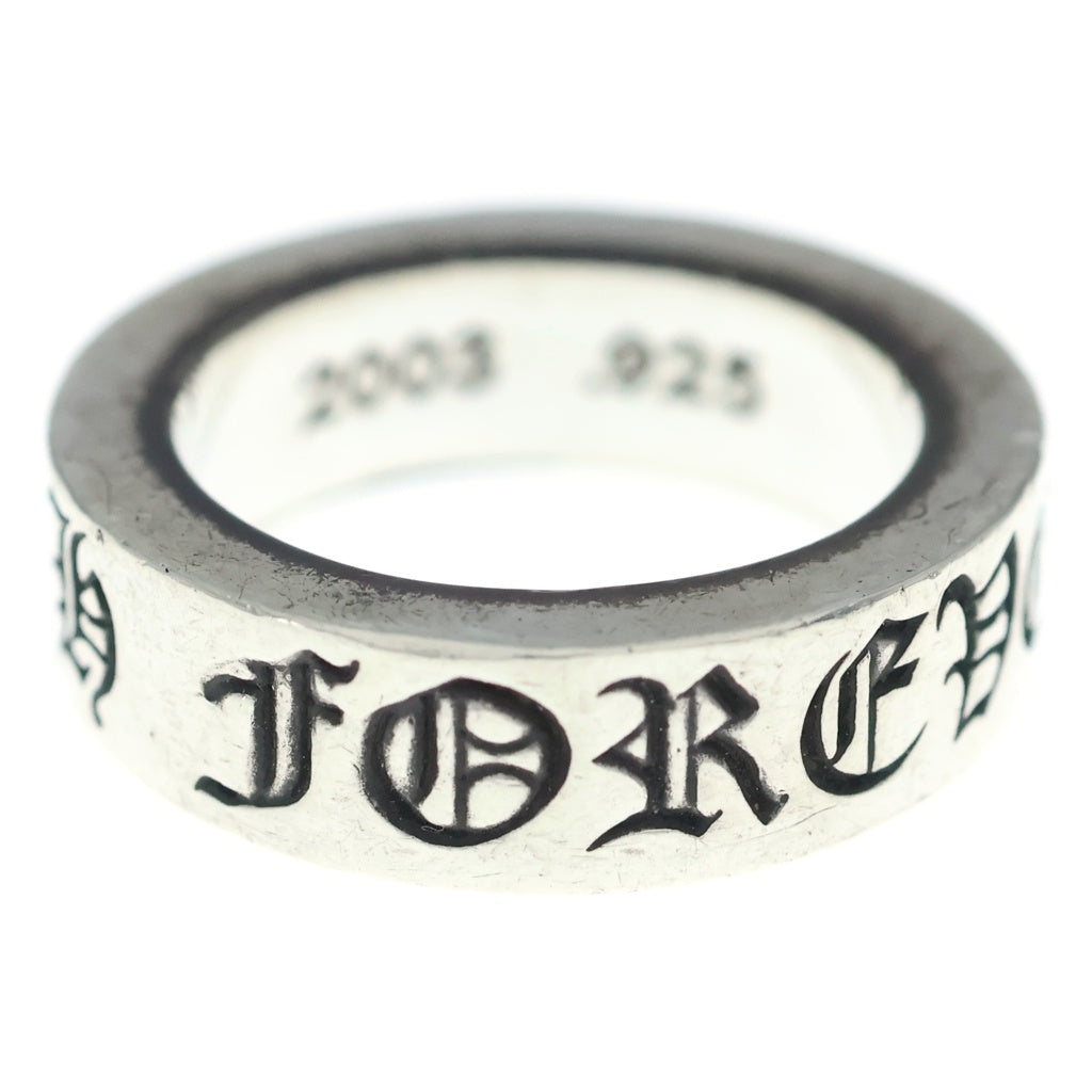 CHROME HEARTS(クロムハーツ) 6mm SPACER FOREVER 6mmスペーサーリング フォーエバーシルバーBCA337