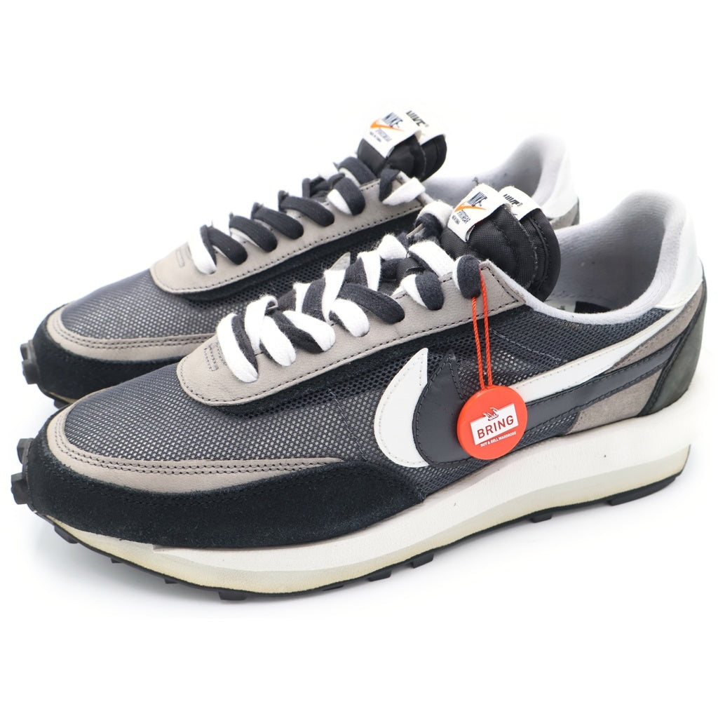NIKE(ナイキ) ×Sacai LDWAFFLE サカイ エルディーワッフル ローカットスニーカー ブラック/ホワイト US10.5/28.5cm BV0073-001