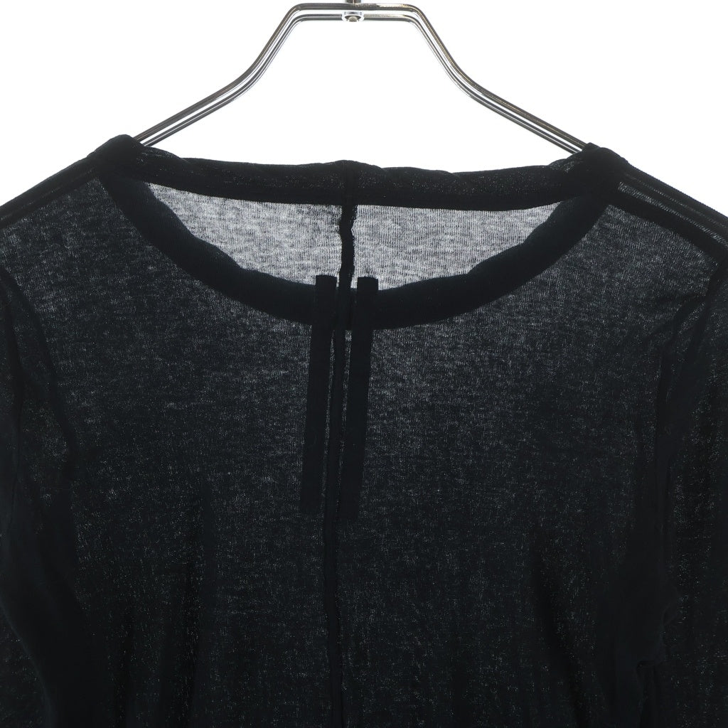 Rick Owens(リックオウエンス) テンプルリブロングスリーブTシャツ RP01F6202MR 08 レディース
