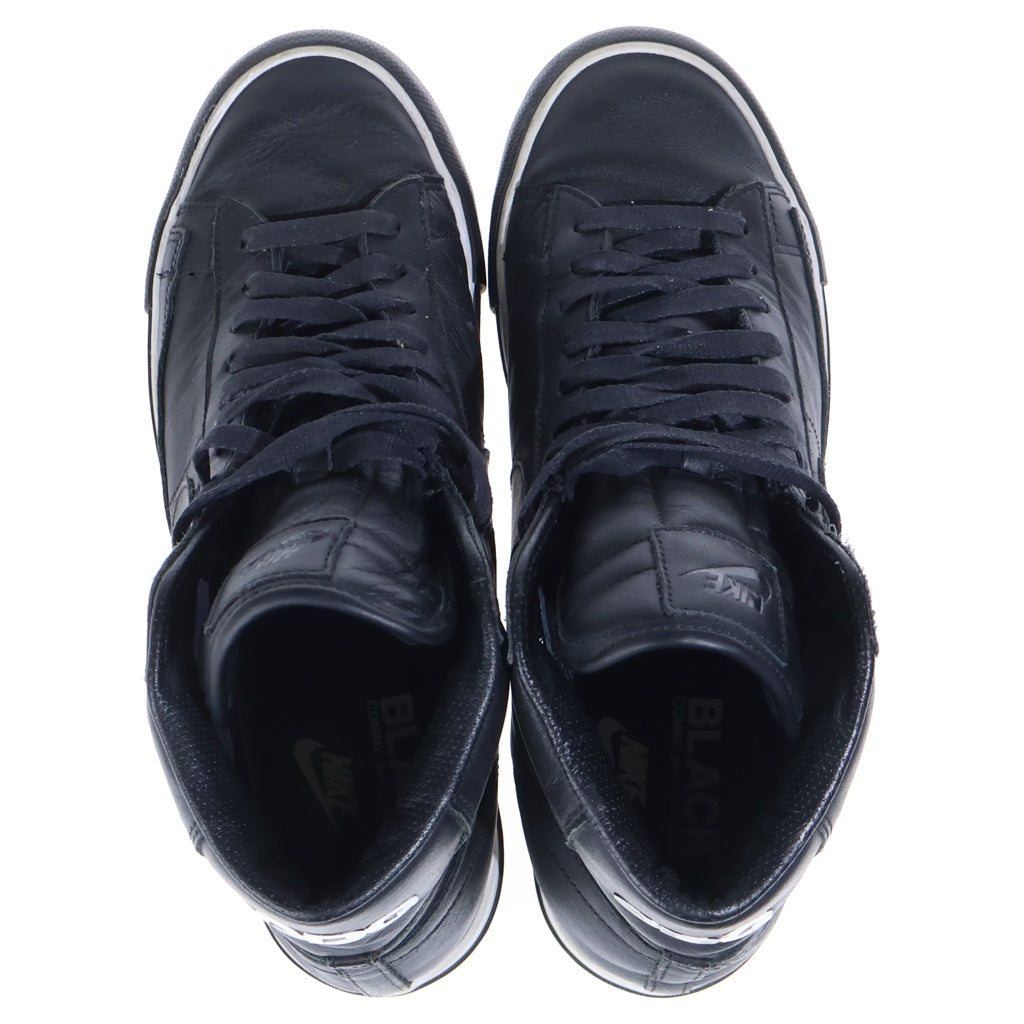 NIKE(ナイキ) × BLACK COMME des GARCONS BLAZER HIGH ブレーザーハイ コムデギャルソン ハイカットスニーカー シューズ ブラック 704571-002