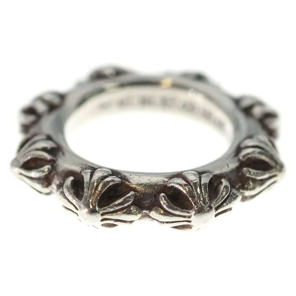 CHROME HEARTS(クロムハーツ) CROSS BAND クロスバンド リング シルバー BCA342 レディース