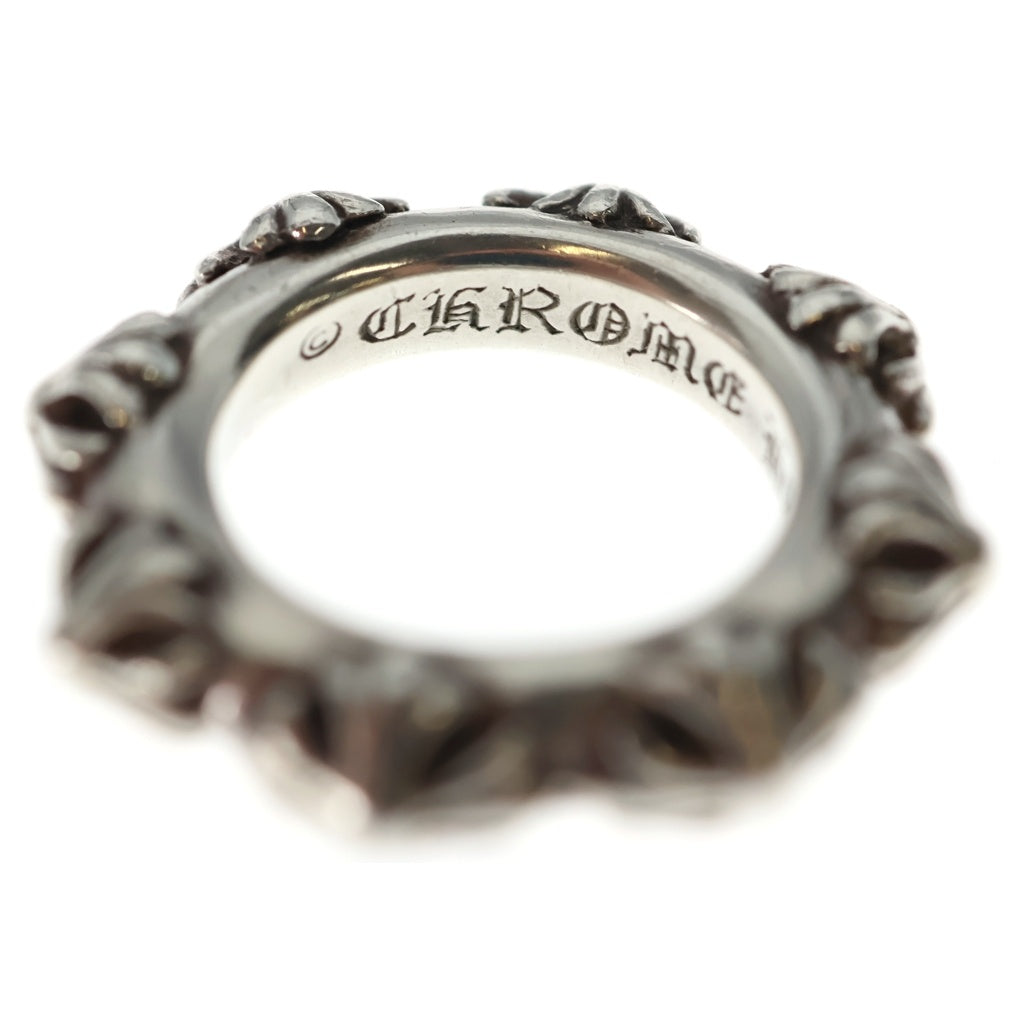 CHROME HEARTS(クロムハーツ) CROSS BAND クロスバンド リング シルバー BCA342 レディース