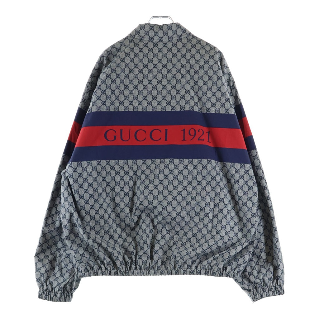 GUCCI(グッチ) GGスプリーム コットンジャケット グレー 770373