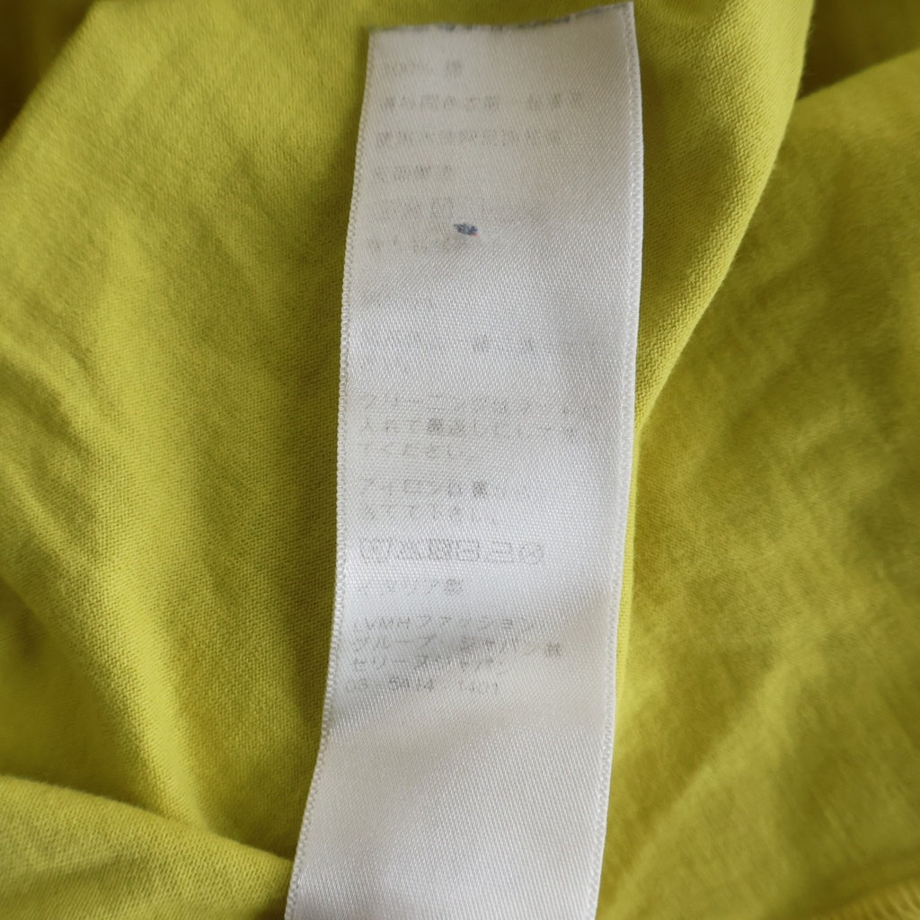 CELINE(セリーヌ) 21SS LOOSE COTTON LOGO TEE ルーズ コットン ロゴ 半袖Tシャツ イエロー 2X681501F