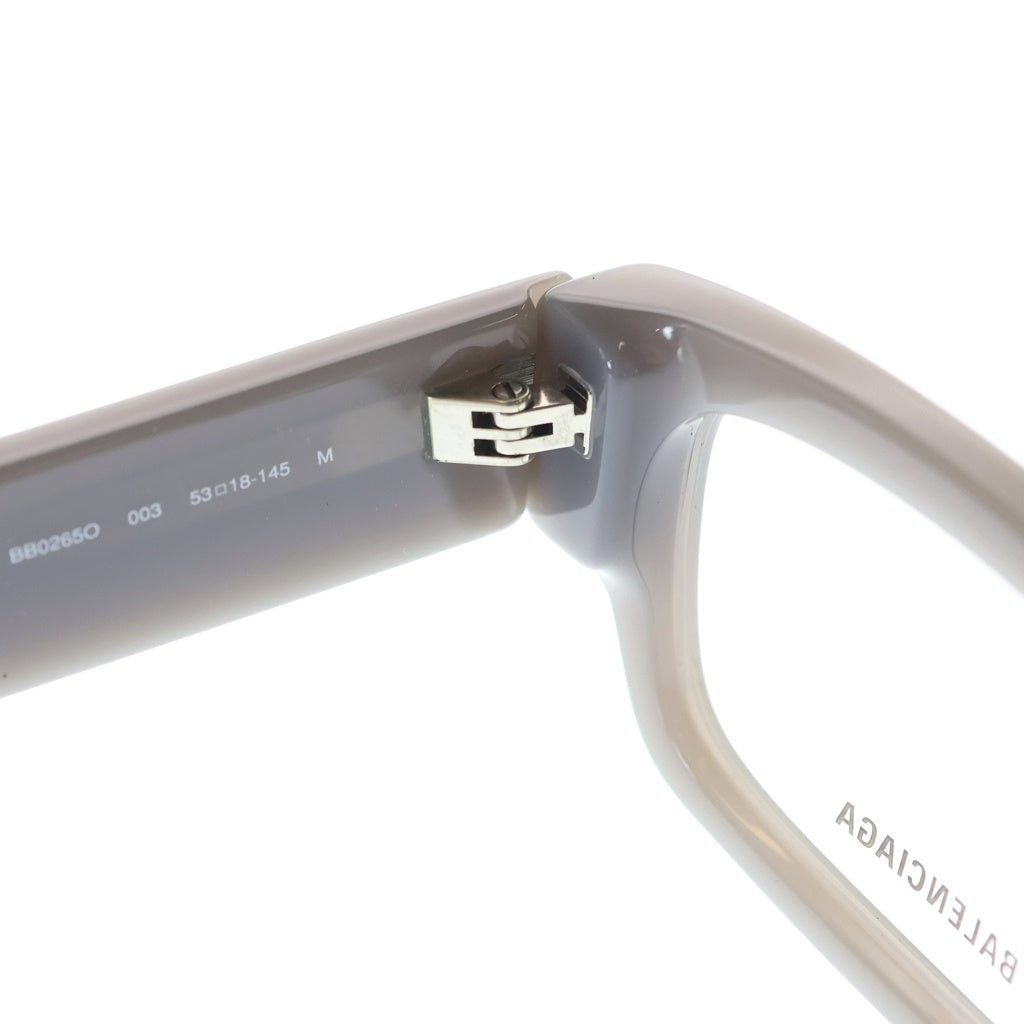 BALENCIAGA(バレンシアガ) スクエアシェイプ サングラス アイウェア 眼鏡 グレー BB0265O