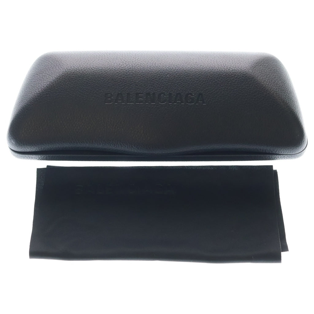 BALENCIAGA(バレンシアガ) スクエア サングラス サイドBBロゴ アイウェア 眼鏡 ピンク BB0104O