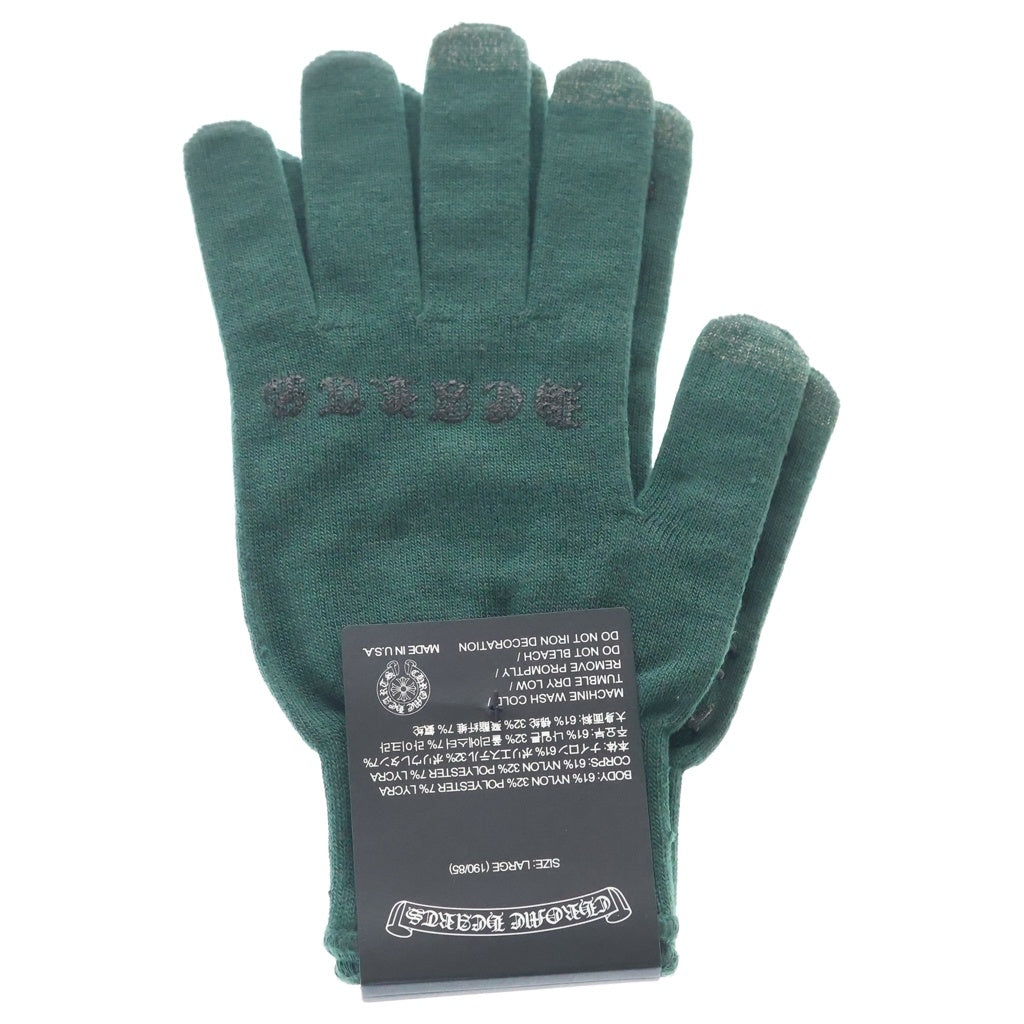 CHROME HEARTS(クロムハーツ) WORK GLOVES ワークグローブ 手袋 グリーン