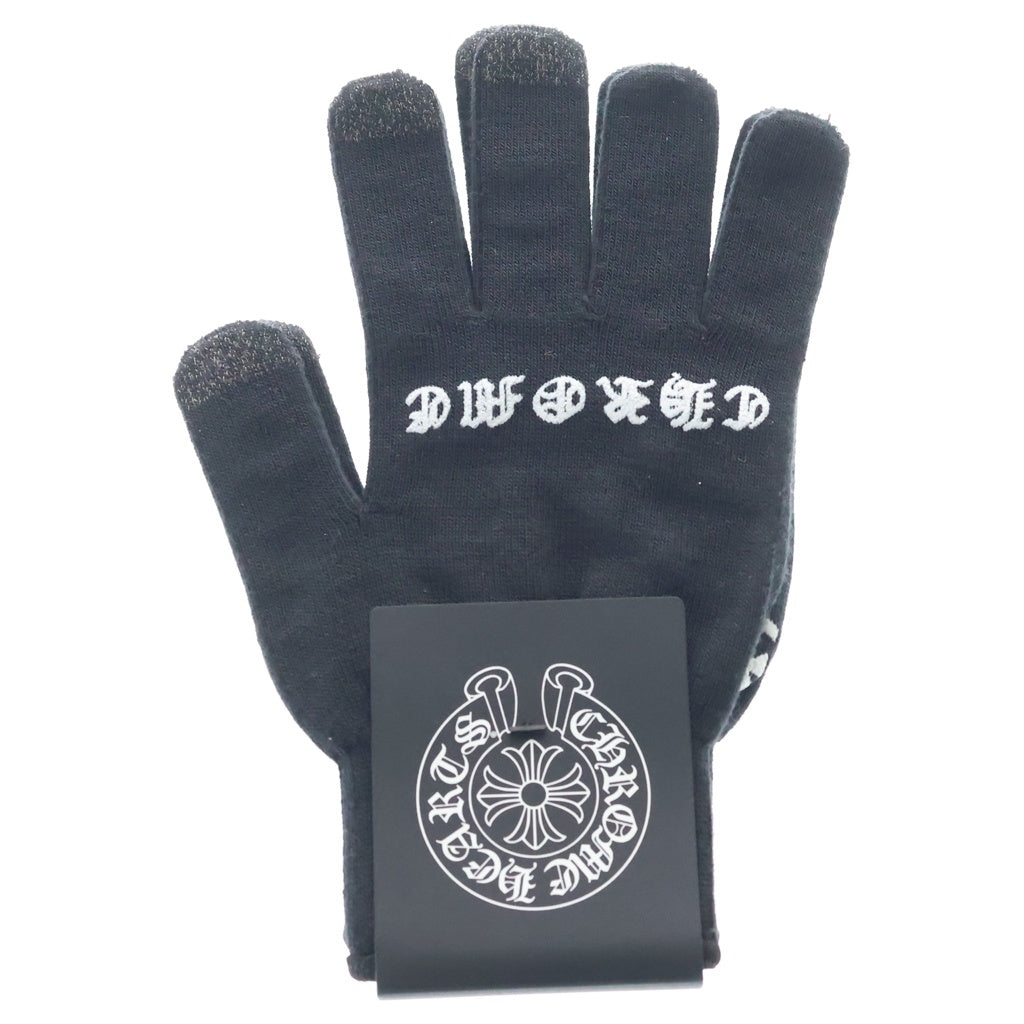 CHROME HEARTS(クロムハーツ) WORK GLOVES ワークグローブ 手袋 ブラック/ホワイト