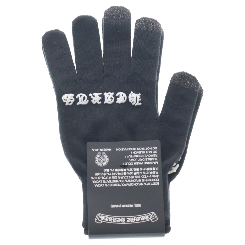 CHROME HEARTS(クロムハーツ) WORK GLOVES ワークグローブ 手袋 ブラック/ホワイト