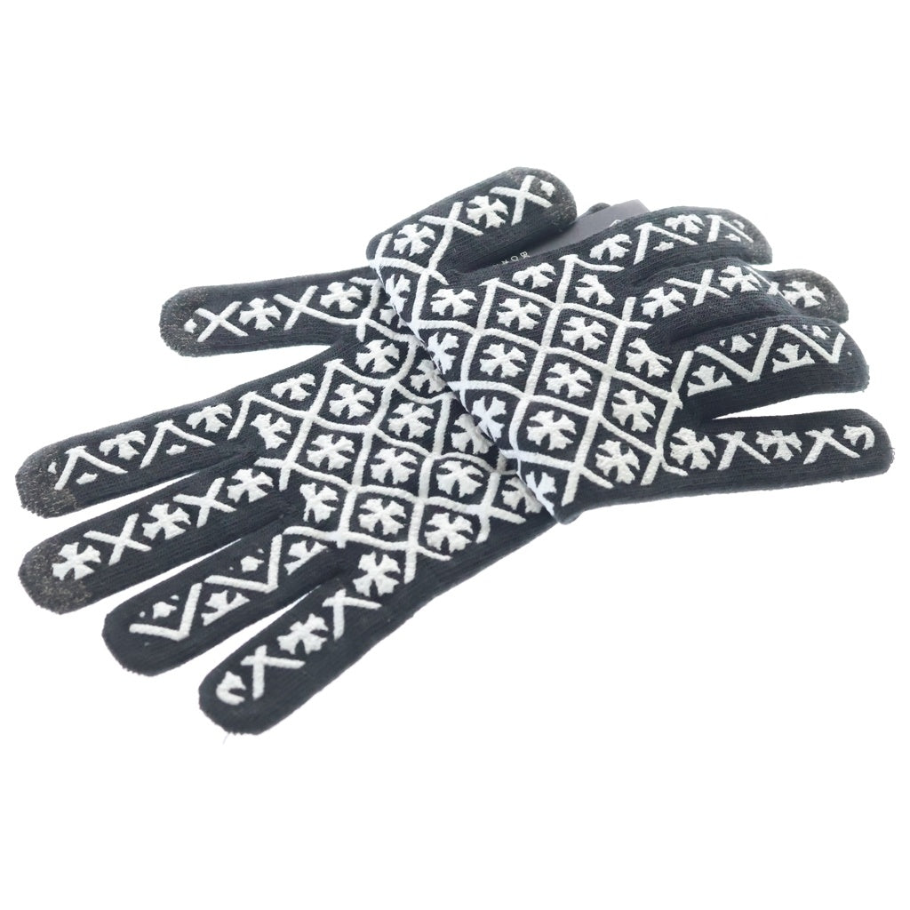 CHROME HEARTS(クロムハーツ) WORK GLOVES ワークグローブ 手袋 ブラック/ホワイト
