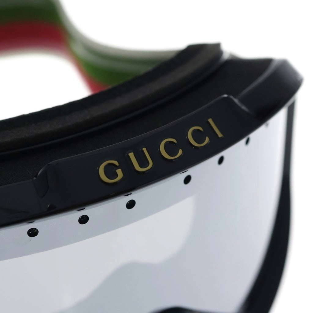 GUCCI(グッチ) ロゴエンボス スキーゴーグル ブラック GG1210S-001